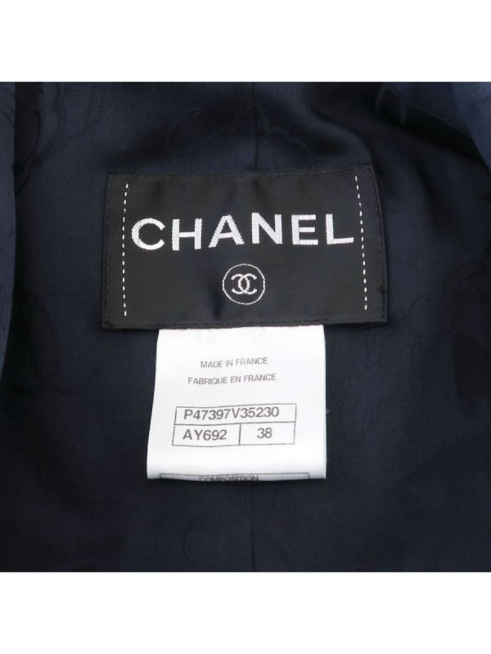 Chanel Jacket Navy - Picture 8 of 9